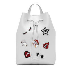 Silver Sticker Bag